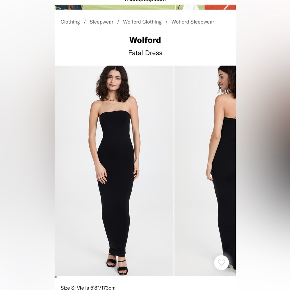 Wolford Fatal Tube Dress - SM